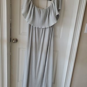 Marita by Anthony muto blue vintage gown